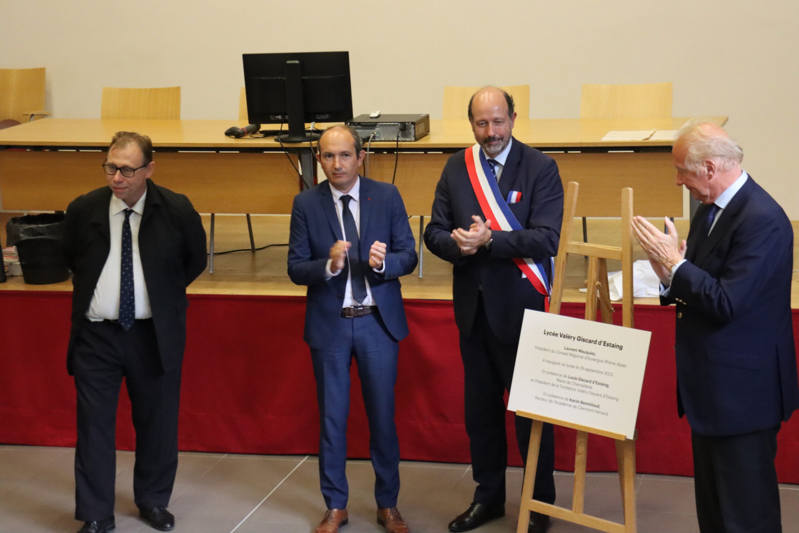 Médaille Bronze Chamalières - Giscard D'Estaing 1979 - Georges Lang Contina - Très Bon état